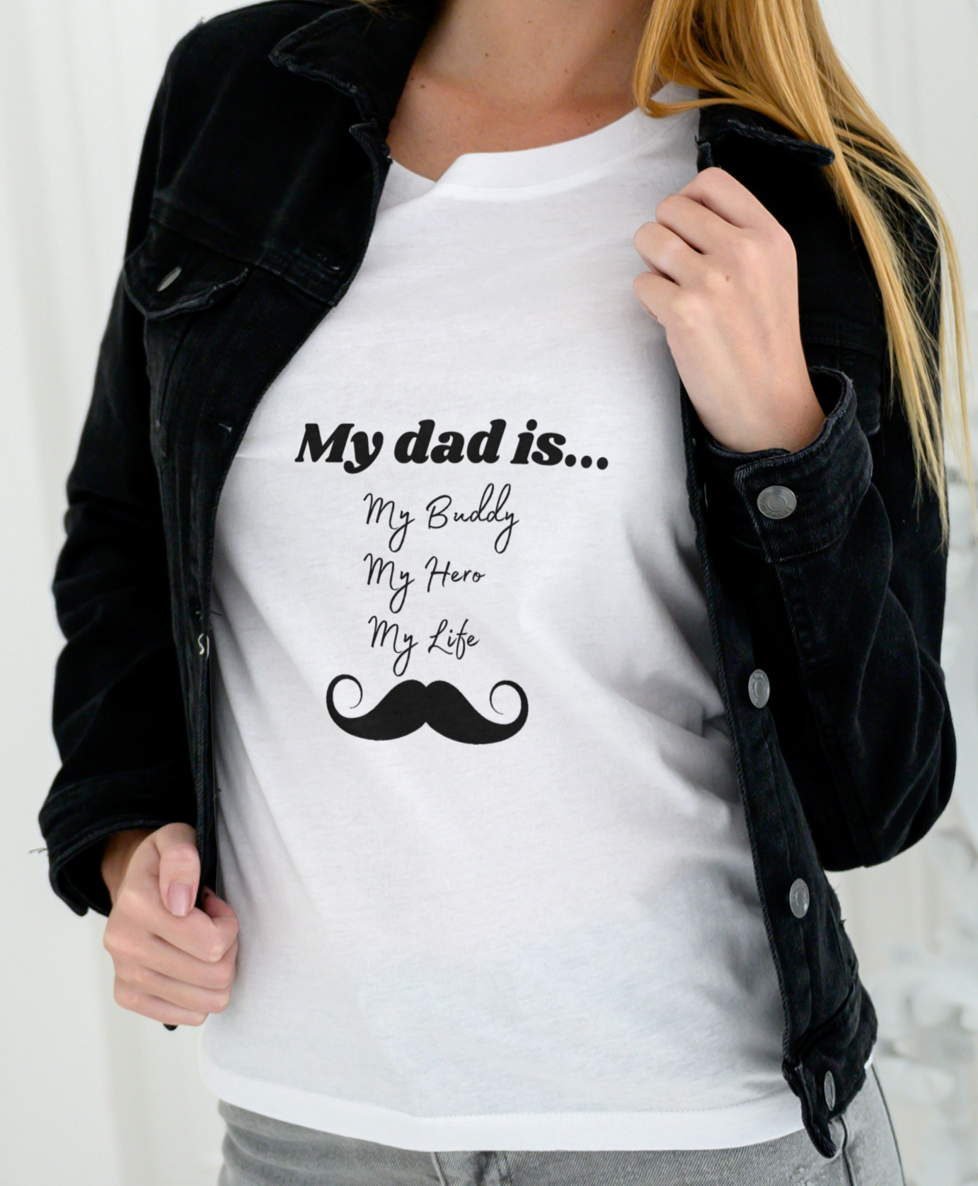 Father's Day T-Shirt I love my dad Gift For Dad